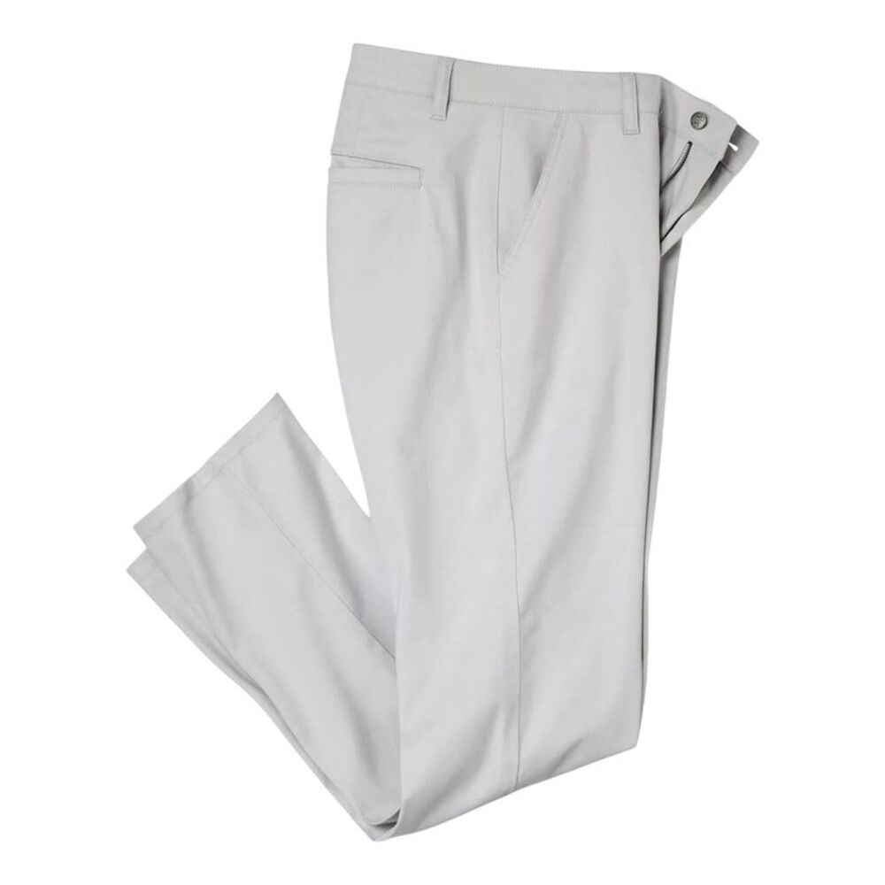 Atlas For Men Mens Twill Stretch Chinos / Gray